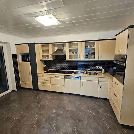 Haus An Der Weser Ferienwohnung Brevorde Buitenkant foto