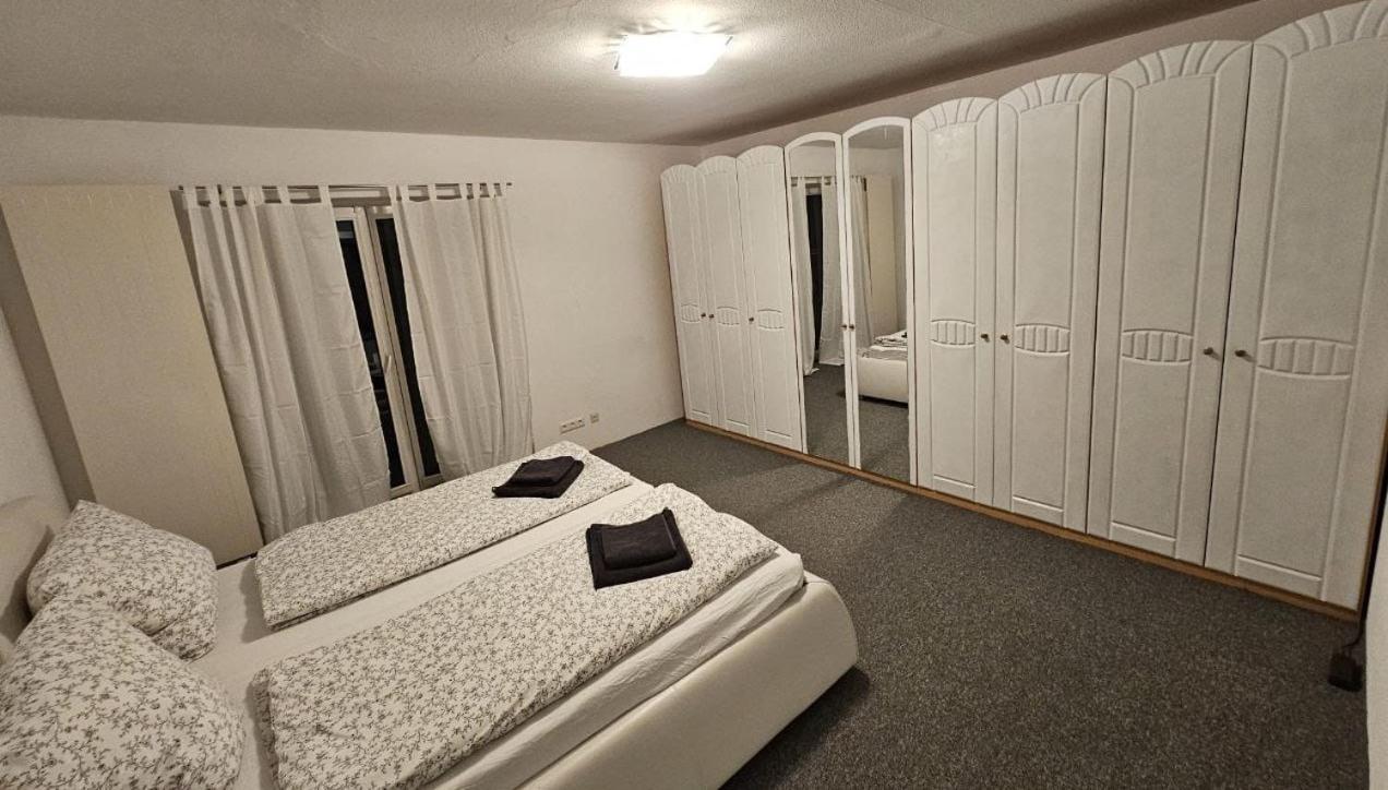Haus An Der Weser Ferienwohnung Brevorde Buitenkant foto