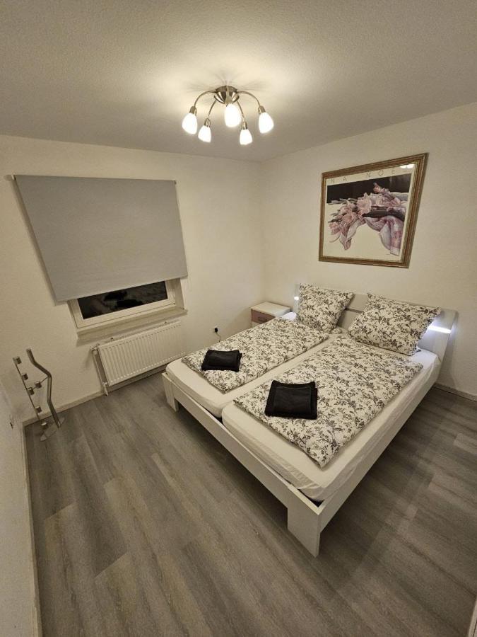 Haus An Der Weser Ferienwohnung Brevorde Buitenkant foto